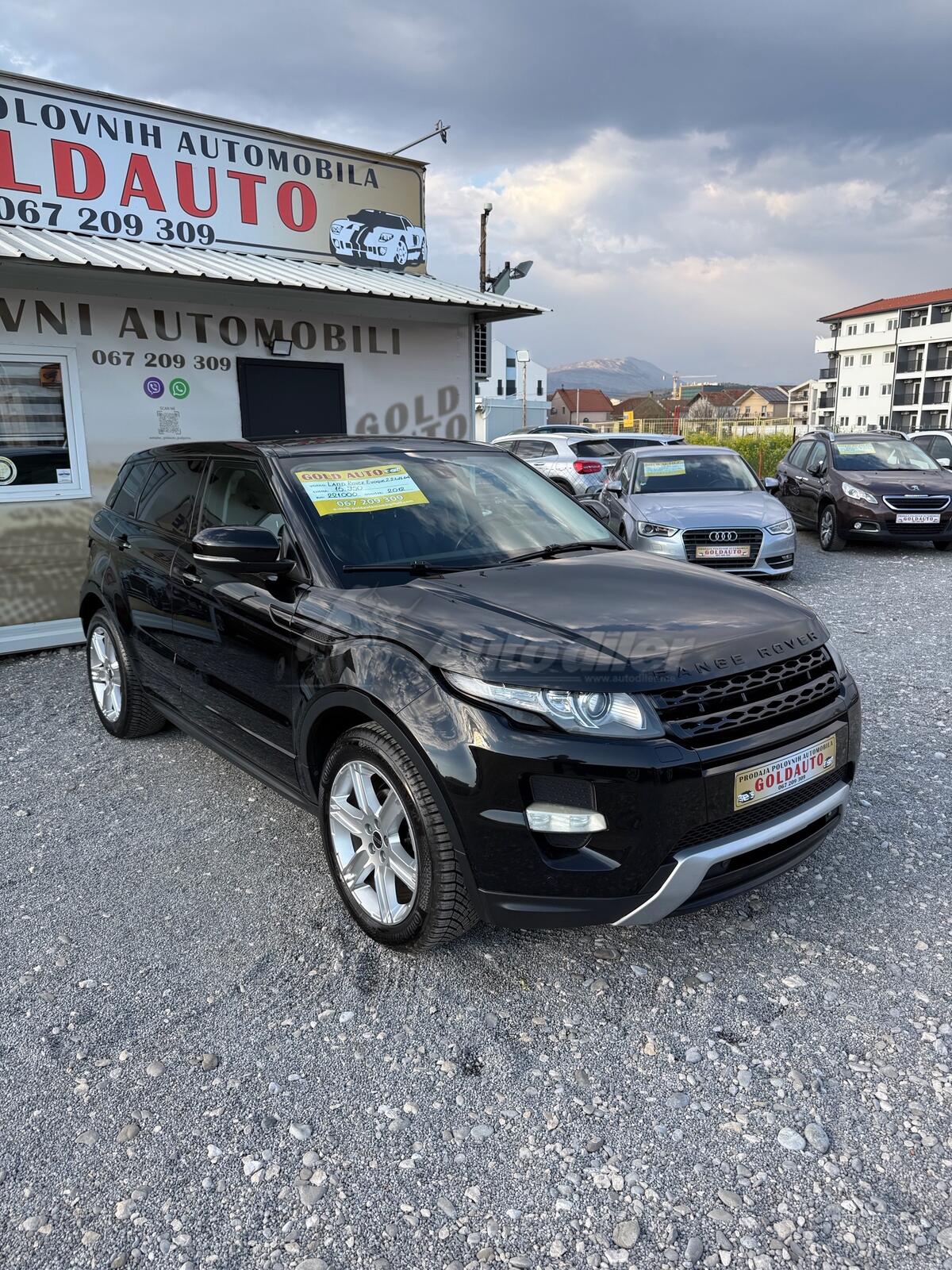 Land Rover Range Rover Evoque – fotografija 2
